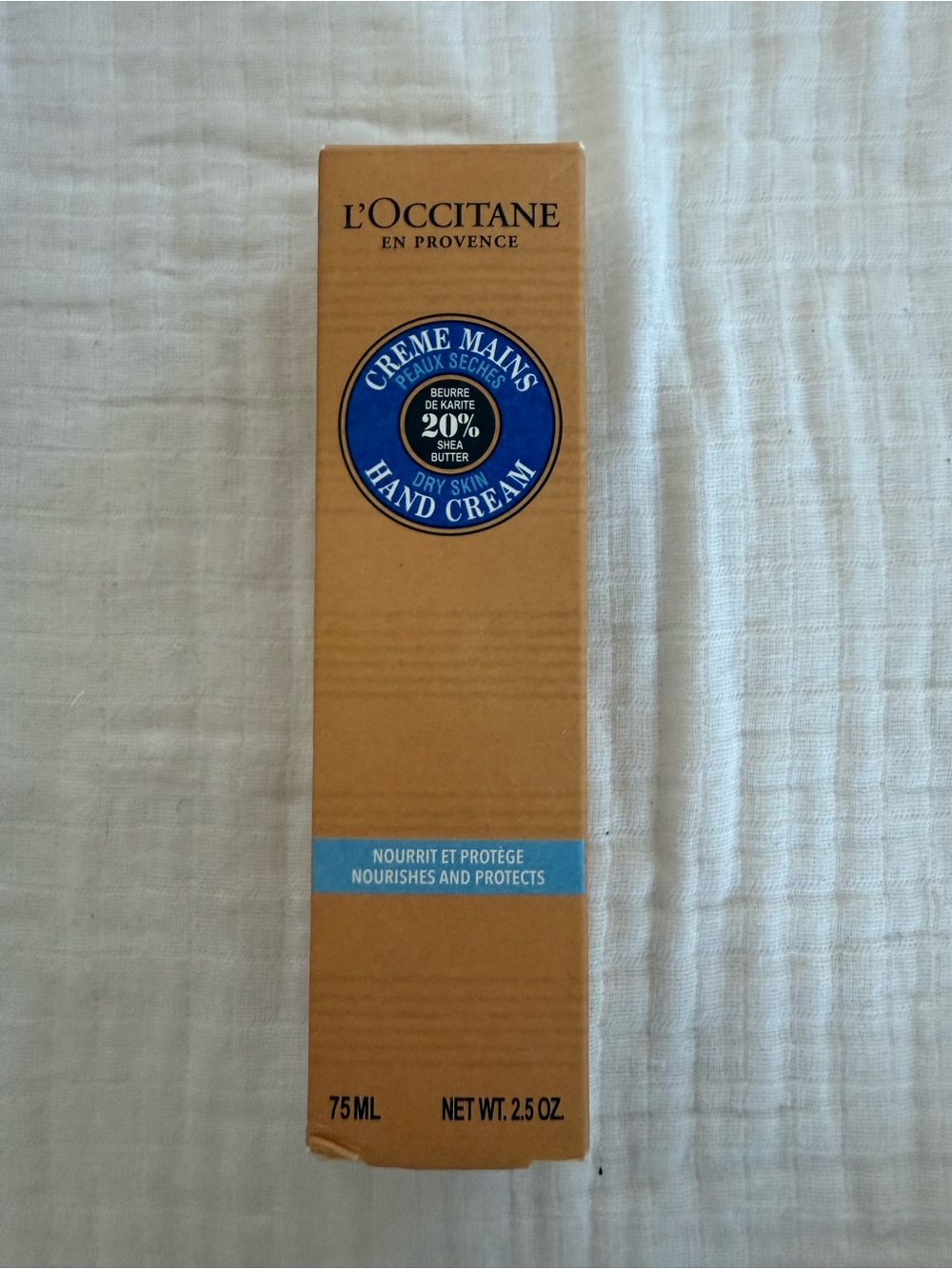 NIB L'Occitane 20% Shea Butter Dry Skin Hand Cream 2.5 oz